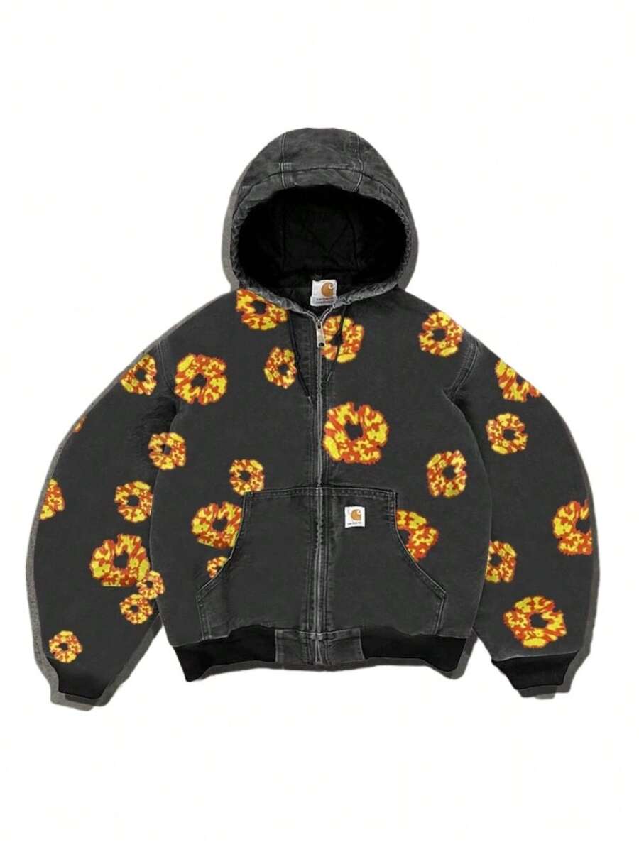 2025 Europe And The United States Cross-Border Trade New Hoodie  Fashion Handsome Slim Men's And Women's Same Sweater - JJKKL - Xem 1