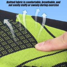 1pc Kids Knee Pad, Youth Breathable Elastic Knee Brace, Anti-Slip Padded SBR Knee Protector For Volleyball Dance Running Skating Basketball Football Sports - Multicolor - View 11