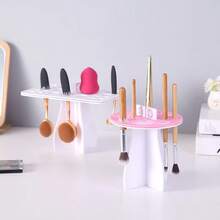 1pc Makeup Brush Drying Rack Dry Brush Holder Convenient And Practical To Dry Brush Artifact Cosmetics Make Up Tools - Multicolor - View 9