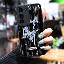 Funda de Teléfono Mate de Lujo para Samsung Galaxy S24 Ultra S23 Plus S22+ S21 S20 FE S10 A72 A54 5G A53 A52 A52S A15 A14 A13 A12 A22 A21S A51 A33 A32 A23 5G GT2 Funda Protectora de Silicona Suave a Prueba de Golpes - Colores mixtos - Ver 7