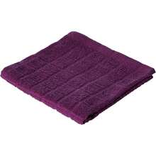 Basic Terry Solid Windowpane Dishcloth Set, 12x12, Red, 6 Piece, 2025 - Eggplant - View 1