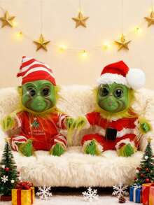 1 pièce ou 1 paire de combinaisons de Noël édition limitée pour animaux de compagnie ! Choix de décoration et de cadeau de Noël super mignon pour poupée