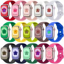 15pcs Soft Silicone Watch Bands, Compatible With Apple Watch 40mm, 46mm, 41mm, 38mm, 45mm, 44mm, 42mm, Unisex, Waterproof Sports Strap, Replacement Wristband For Apple Watch Series 10, 9, 8, 7, 6, 5, 4, 3, 2 - 彩色 - 查看 1
