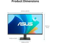 ASUS 27" 1080P Eye Care Gaming Monitor (VA279HG) - IPS, Full HD, 99% SRGB, Frameless, 120Hz, 1ms, Adaptive-Sync, HDMI, VGA, Low Blue Light, Flicker Free, Wall Mountable - 查看 2
