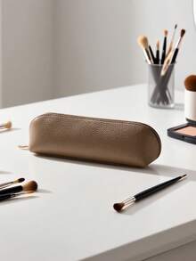 Minimalist Large Capacity Pencil Case, 2025 New High-Quality Ins Style Makeup Brush Storage Bag For Women - Multicolor - View 14