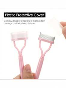 1 pieza Separador de pestañas - Herramienta de maquillaje profesional, diseñada con precisión, no dañina para las raíces de las pestañas, adecuada para el uso de belleza diaria, económica, relleno de calcetines, maquillaje, herramientas de maquillaje, cosas baratas, regalos, regalos para mujeres, regalos de Navidad, sorteos, viajes, cosas baratas, artículos esenciales de viaje - Multicolor - Ver 7