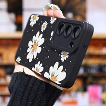 Una funda de teléfono de diseño circular amarillo adecuada para teléfonos de las series  Galaxy S25 Ultra, S24 PLUS, S23+, S22 y S21.Cuenta con absorción de impactos, diseño antideslizante y ligero, nuevo diseño de moda y funda blanda de TPU de alta calidad. - Colores mixtos - Ver 7