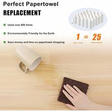 12 Pack Kitchen Dish Cloths (10 X 10 Inches, Cream Yellow), Super Soft And Absorbent Coral Velvet Dish Towels, Nonstick Oil Fast Drying Microfiber Cleaning Cloth, No Lint Household Dishcloths, 2025 - 棕色 - 查看 8