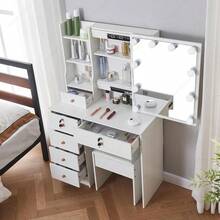Vanities & Vanity Benches - White - View 11