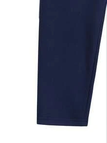 Winter Men's Drawstring Long Pants, Thickened And Thermal Lined, A Gift For A Boyfriend. - Navy Blue - View 6