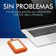 LaCie Rugged Mini Disco duro externo portatilHDD – USB 2.0 compatible.(USB 3.0 2TB) - Tipo 1 - Ver 6