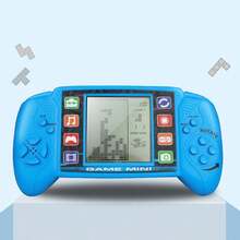 Consola de videojuegos clásica retro de bolsillo, consola de videojuegos clásica nostálgica con 23/49 juegos clásicos integrados de rompecabezas, tanque y carreras para adultos - Multicolor - Ver 15