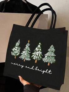 Geantă de mână din in pentru femei, capacitate mare, geantă de cumpărături, geantă de mână portabilă pentru depozitare casual, potrivită pentru călătorii zilnice, vacanță la plajă, geantă de cumpărături cu capacitate mare, pungă cosmetică lavabilă la mașină pentru femei, geantă portabilă pentru articole de toaletă, geantă de machiaj, foarte potrivită pentru școală, zile de naștere, universitate, serviciu, afaceri