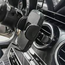 szyuchen Soporte para teléfono celular de coche para Mini Cooper Countryman Paceman Clubman JCW S R52 R53 R56 R55 R60 F56 F55 F60 R58 F57 All4 CD Accesorios Ronda de ventilación de aire para teléfono - Negro - Ver 1