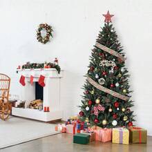 5-9 ft Realistischer Künstlicher Weihnachtsbaum – Premium PE/PVC-Material, Dichte Nadeln, Stabiler Metallständer, Schnelle Montage, Ideal Für Festliche Deko