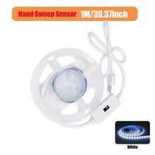 USB 5V Smart Light Strip Motion Sensor Hand Scan ON OFF Control Backlight Double-Sided Tape For TV Kitchen Cabinet Wardrobe - White - View 10