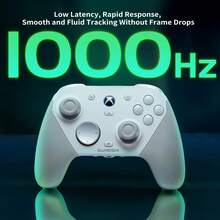 GAMESIR G7 Pro Multi-Platform Elite Controller, Hall Effect Electromagnetic Joystick Lifetime Anti-Drift, Microswitch Triggers For Rapid Fire/Linear Triggers For Realistic Simulation, One-Key Dual Mode Switching, White - White - View 7