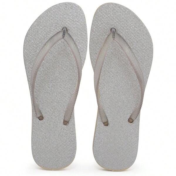 Chinelo H-V Feminino Rasteira Brilhante Sandália Rasteirinha Lançamento!