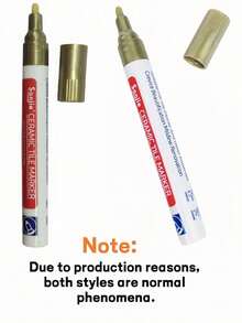 1pc Tile Grout Marker Pen, Waterproof And Mildewproof ,Quick Drying Special Color-Changing Sealer For Tile Gaps, Dry-Fast Furniture Touch-Up Pen