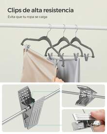 SONGMICS Standard Hanger - Xám - Xem 5