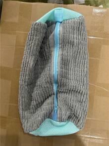 1 Stück wiederverwendbarer Schuh-Waschbeutel - geeignet für Sportschuhe, Mesh-Schuhe, faule Haushaltsschuhe, Multifunktions-Fleckenentfernung, Anti-Verformung, schnelle Waschung, Wäschemaschinenkleidungspflege-Beutel, Wäschesäcke - Verschiedenfarbig - Übersicht 13