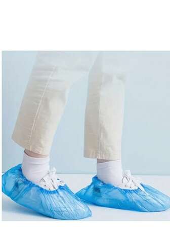 100 piezas/paquete Cubrezapatos desechables, suministros de higiene, cubrezapatos de hotel para viajes