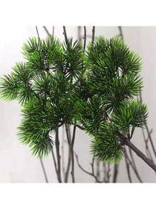 1/50 CÁI Hoa giả treo Lá thông Bó hoa Giáng sinh Trang trí phòng Trang trí mùa thu Bó hoa Cây giả dùng làm vật trang trí trung tâm Trang trí mùa thu Bình hoa cưới Trang trí phòng ăn tại nhà Trang trí phòng ngủ, Phụ kiện tiệc sinh nhật lễ hội, Trang trí sân vườn ngoài trời - màu xanh lá - Xem 8