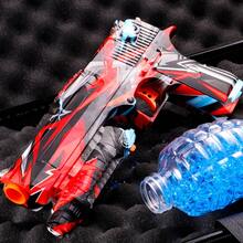 2 PIEZAS Blaster de bolas de gel Desert Eagle eléctrico - Juguete de arma automática para batallas en exteriores - Regalo perfecto para cumpleaños, Pascua, Halloween, Acción de Gracias, etc. (Balas de agua no incluidas) - Multicolor - Ver 6