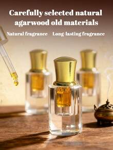 1g Natural Agarwood Essential Oil, 4A Grade, Distilled From Pure Agarwood, With Rich Woody Aroma. Can Be Used With Aromatherapy Diffuser To Help Relax Body And Mind, Promote Sleep, Relieve Anxiety, Also Suitable For Meditation And Yoga Practice. - Agarwood Essential Oil - View 5