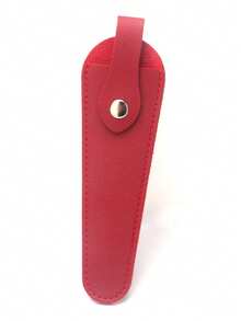 Customized Hair Cutting Scissors PU Protective Case, Pet Grooming Shears PU Leather Sleeve, Matte Scissors Storage Bag, Scissors Protective Cover To Prevent Injury, Suitable For Household Scissors, Salon Scissors, Pet Grooming Scissors, Tailor Small Scissors, Custom Leather Sleeve