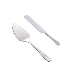 Personalized Wedding Cake Set, Custom-Carved Silver Pie And Pastry Cutting Tool Set, Anniversary And Housewarming Souvenir, Couple's Silver Fork And Knife Wedding Favors, Anniversary Gift, For Husband And Wife, Multifunctional, Highly Decorative, Reusable, Exquisite And Stylish, High Quality, Colorful, Modern And Fashionable, Customizable, Personalized, Unique, The Ideal Gift For Him, The Ideal Gift For Her, Boyfriend, Father, Girlfriend, Mother, Family, Friends, Tea Room, Home, Garden, Office, Anniversary, Valentine's Day, Mother's Day, Birthday, Father's Day, Graduation Ceremony, Wedding, Housewarming Celebration. - Nhiều màu - Xem 13