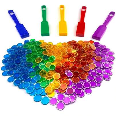 101-Piece Bingo Game Set For Large Group Activities, Family Game Nights, Singles Parties, Counting & Sorting Games – Unique Party Kit Perfect For Halloween And New Year Celebrations