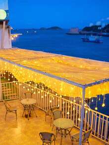 أضواء عيد الميلاد بتشغيل بطارية LED، أضواء جو ملونة بأنماط متنوعة كالثلج والفراشة والقطرات والنجوم، بريموت تحكم ذكي، مناسبة للاستخدام الداخلي والخارجي والحديقة والمنزل والنوافذ والفعاليات والحفلات والديكور