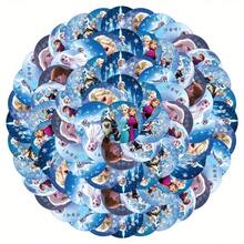 500张艾莎公主圆形贴纸，冰雪奇缘可爱卡通贴纸，非常适合装饰日记本、自粘账户奖励礼品封口贴纸，也是理想的生日礼物。防水拼图游戏板搭配可爱卡通贴纸，可用于艺术涂鸦DIY装订书、钢琴日历计划本、手机笔记本电脑包、行李箱汽车装饰，也可作为生日礼物或背景贴纸。 - 彩色 - 查看 4