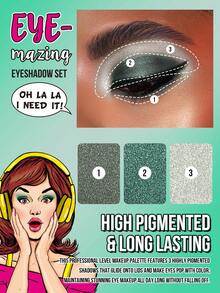 MISSLYN 三色眼影盘，配有镜子和眼影刷，哑光、珠光和闪片三种质地，触感柔滑，适合敏感肌肤。彩妆品牌，面部彩绘化妆品，适合女性和女孩，冬季必备，Y2K风格，时尚百搭，生日礼物，情人节礼物，派对必备，新年礼物，色彩搭配，无动物实验，纯素产品。 - 87 OH LA LA I NEED IT! - 查看 5