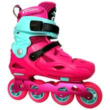 Patines Freeskate Ajustables Roadshow Rx1g, Ideal Para Hombre o Mujer, Perfectos para un paseo al aire libre, estos patines te proporcionan comodidad mientras te diviertas o te ejercitas, El patinaje es uno de los deportes más completos ya que puedes ejercitar casi todo el cuerpos. - Rosa Fucsia - Ver 2