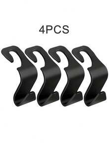 Haczyk na zagłówek fotela samochodowego, pasuje do przednich i tylnych siedzeń, wieszak samochodowy, wieszak na ubrania, haczyk na fotel samochodowy, uniwersalne akcesoria do wnętrza samochodu. Te haczyki samochodowe to świetny prezent dla rodziny, przyjaciół, nauczycieli i kolegów z klasy na urodziny, Boże Narodzenie, Święto Dziękczynienia i inne okazje.