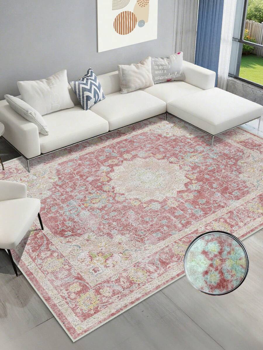 1 Stück Teppich Bereich Teppich Wohnzimmer Schlafzimmer Teppich Plüsch Teppich Weich und hautfreundlich Teppich Bodenbelag Raumdekoration Verschiedene Größen Flauschiger Teppich für Wohnzimmer Schlafzimmer Waschbar