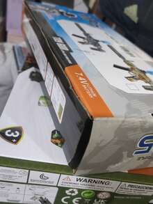 Sniper Gun energy ball launcher toy gun interactive outdoor toy pistola juguete lanzador bolitas para niños juego aire libre juguetes interactividad diversión - Rojo - Ver 3