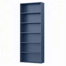 Furchen Librería, Estantería para Libros, Estanterias Almacenaje Madera, 6 niveles, para oficina, salón, estudio, 60x23,5x180cm - Azul - Ver 10