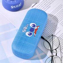 Miniso 1 Pack Cute Cartoon Character Round Glasses Case Glasses Sunglasses Storage Box