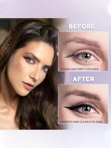 4-Piece Eyeliner Template Set, Waterproof Mascara Shield Eyeliner Template, For Eyelashes/Eyebrows/Lips, Reusable Silicone Eyeliner Tool, Women's Eyelash Protection Makeup Tool.,Cheap,Stocking Stuffers,Makeup,Makeup Tools,Cheap Stuff,Gifts,Gifts For Women,Christmas Gifts