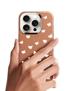 Custodia anticaduta in pelle di alta qualità per iPhone 15 Pro Max 16 Pro Max 12 Pro Max 13 Pro Max 14 Pro Max 14 15 Plus 16 Plus. Custodia anticaduta con simpatico gatto arcobaleno. - Beige - Visualizzare 8