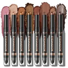 LANGMANNI 16 Colors Dual-Ended Cream Eyeshadow Stick – Silky Smooth, Waterproof & Transfer-Proof, Built-In Blender Brush, All-Day Matte & Shimmer Wear Eye Makeup - 彩色 - 查看 3