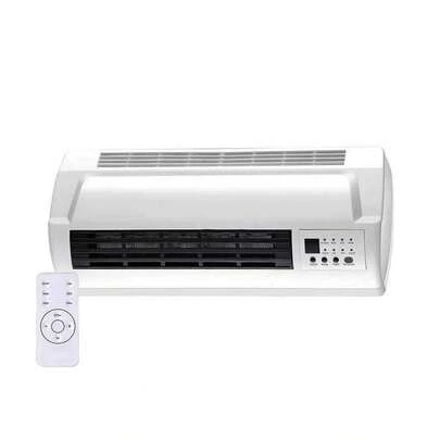  Scaldabagno elettrico a parete Klack 1000-2000W | Timer 24/7 | Telecomando | Basso consumo | PTG Ceramico