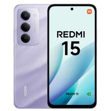 Xiaomi 红米15 4G智能手机，6GB RAM+128GB ROM，6.9英寸FHD+水滴屏，120Hz刷新率，骁龙685移动平台，5000万像素摄像头，33W快充，7000mAh电池，NFC，双卡双待，沙紫色，欧洲版手机 - 紫色 - 查看 2