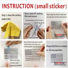 4X White 4'' Trident Flag Of Barbados Decal Sticker Car Vinyl Die Cut No Bkgrd