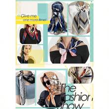 Women Scarves Accessories - 12 Pink, Leopard Pattern - View 4