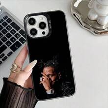 Funda de teléfono L-Lil Baby Rapper para 11 12 13 14 15 16 17 Pro Max Plus, protector de teléfono con revestimiento - Z4 - Ver 12