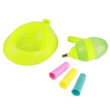 Dispensador de Agua de Pie para Perros Dispensador de Agua de Pie para Gatos Dispensador de Agua de Pie para Perros y Gatos Cuenco de Pie de Altura Ajustable - Verde - Ver 4